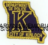 MISSOURI,KINLOCH POLICE HAT SIZE 1